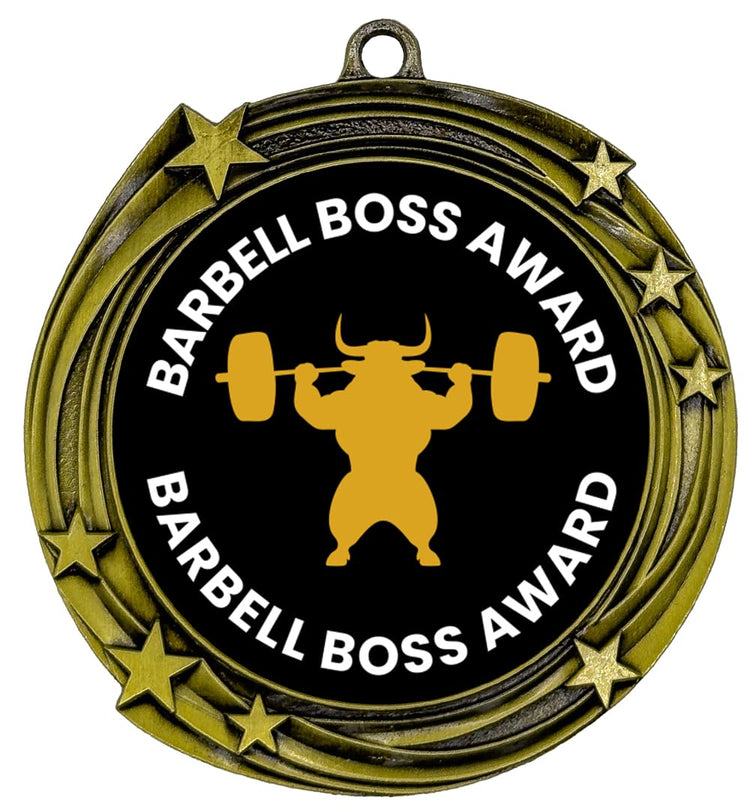 All Quality Workout Awards Stars Design Medals - Fitness Medals and Workout Awards