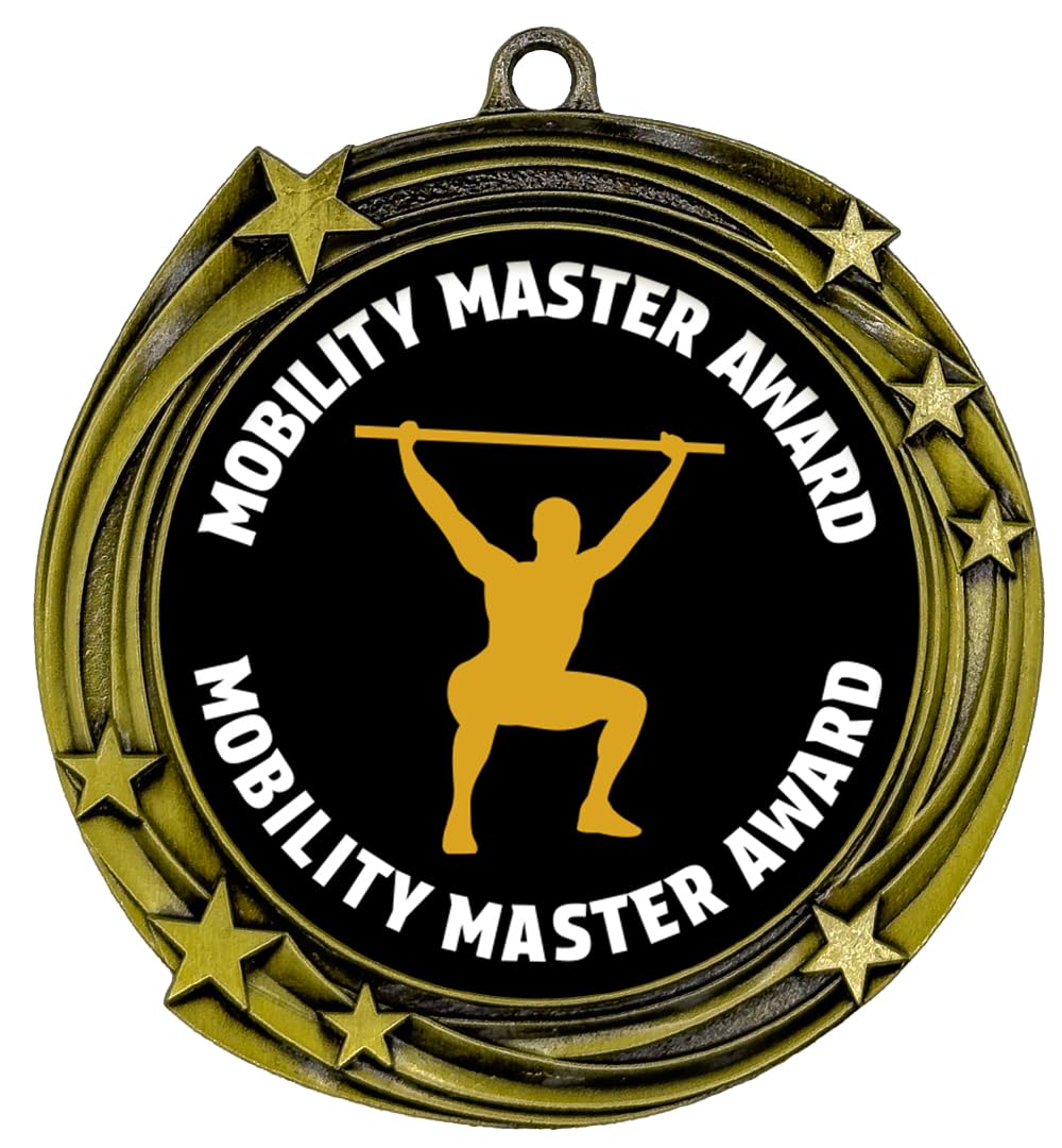 All Quality Workout Awards Stars Design Medals - Fitness Medals and Workout Awards