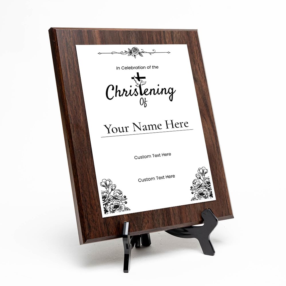 Customized Church Awards and Christian Ceremonies Custom Award Wood Plaques