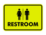Classic All Gender Restroom Sign