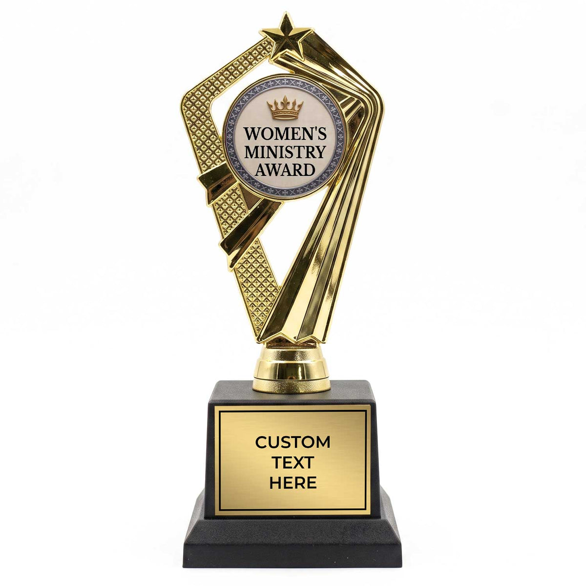 Church Ministry & Member Trophy Awards (Mission, Bible Study) - Engraved
