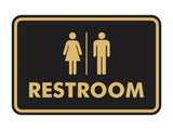 Classic All Gender Restroom Sign