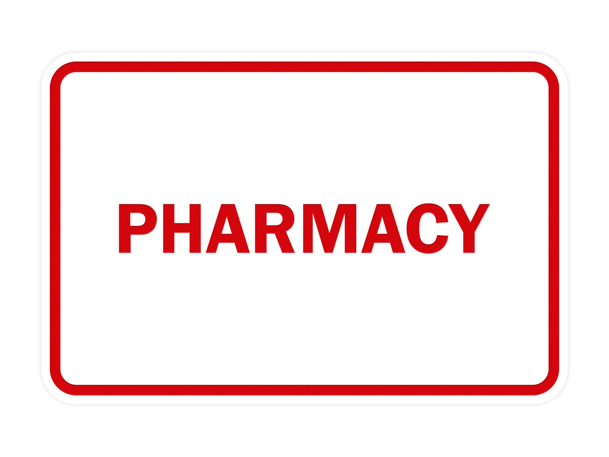 Classic Framed Pharmacy Sign