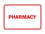 Classic Framed Pharmacy Sign