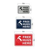 Classic Framed Free Hugs Here Wall or Door Sign