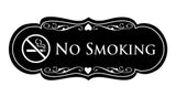 Designer No Smoking Sign