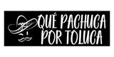 Signs ByLITA Basic Que Pachuca Por Toluca Wall or Door Sign