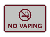 Classic Framed No Vaping