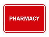 Classic Framed Pharmacy Sign