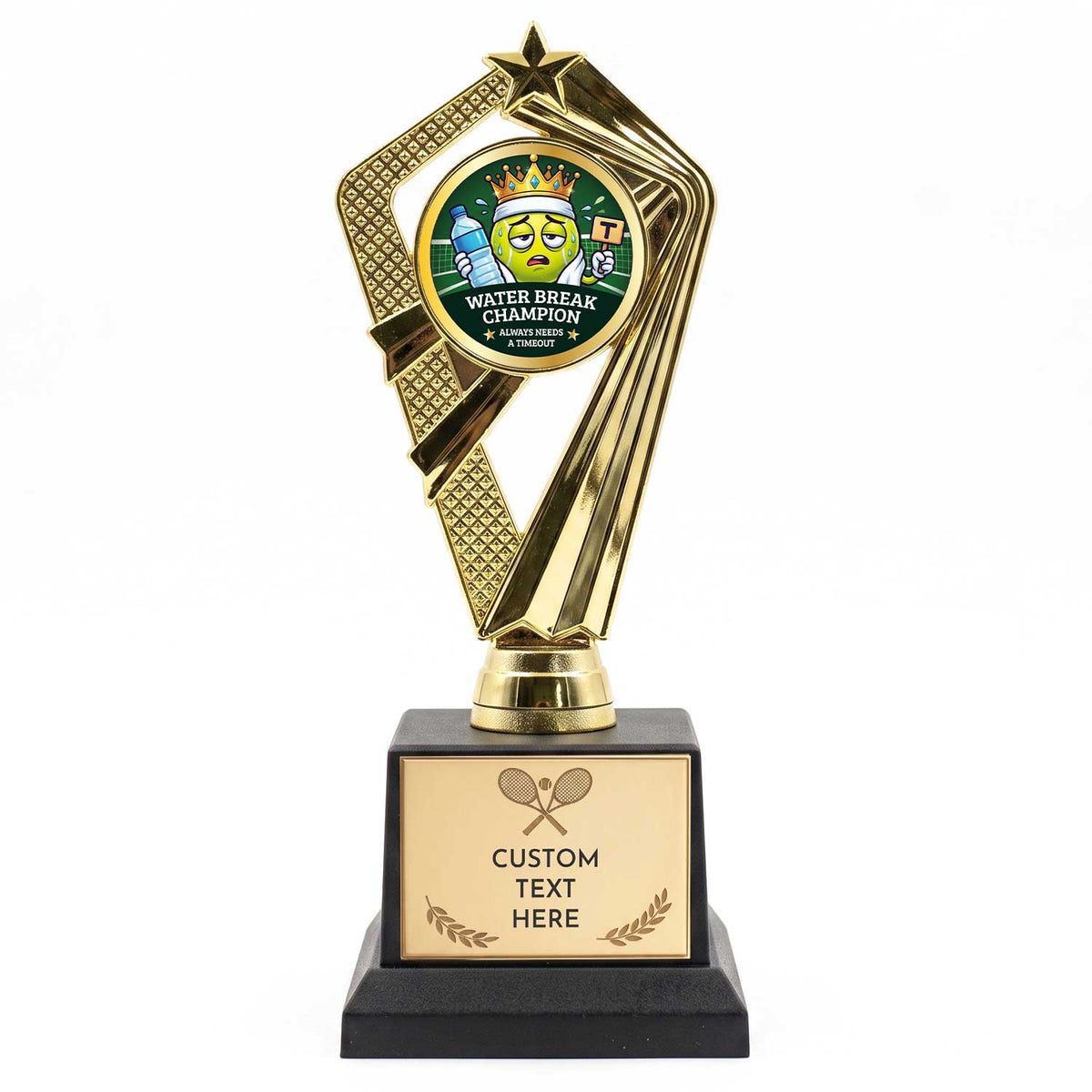 Funny Tennis Trophy Awards - Gag Gifts for Tennis Players - Custom Engraved