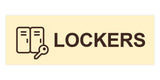 Basic Lockers Wall or Door Sign