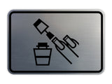 Signs ByLITA Classic Framed Nail Polisher Graphic Wall or Door Sign