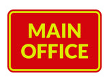 Classic Framed Main Office Sign