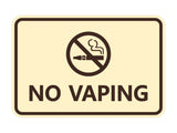 Classic Framed No Vaping