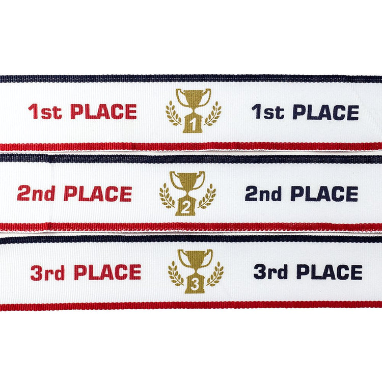 All Quality 1st 2nd 3rd Place Ten Star Award Medals - 3 Piece Set (Gold, Silver, Bronze) Includes Neck Ribbon (1 Pack)