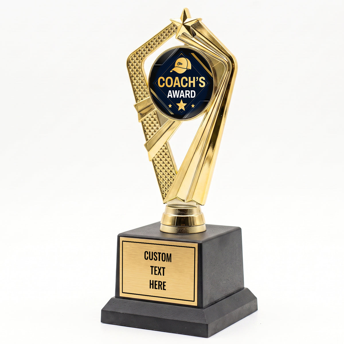 All Quality Coach's Award Trophy, Custom Engraved — Personalized Coach Appreciation Award for Any Sport