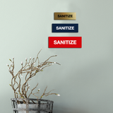 Basic Sanitize Sign