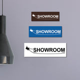 Basic Showroom Wall or Door Sign