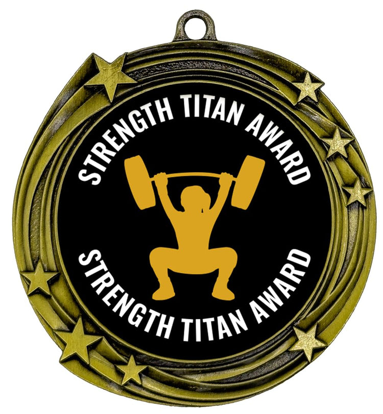 All Quality Workout Awards Stars Design Medals - Fitness Medals and Workout Awards