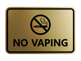 Classic Framed No Vaping