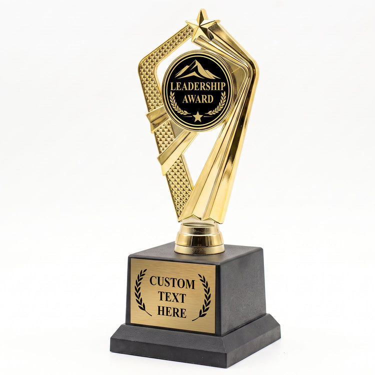 Leadership Trophy Awards (Excellence, Service, Rising Leader) - Engraved