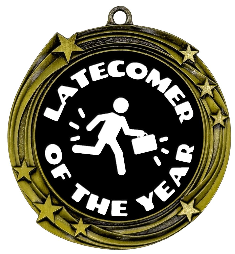 Workplace Novelty Medals Assortment | White Elephant Coworker Funny Awards | Humorous Prizes For Family and Friends