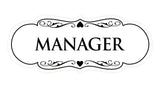 Designer Manager Sign