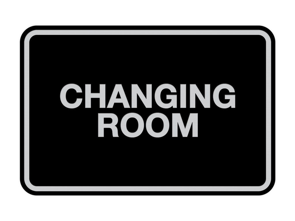 Changing Machine Sign Classic Changing Room Sign – Pacific Sign and Stamp
