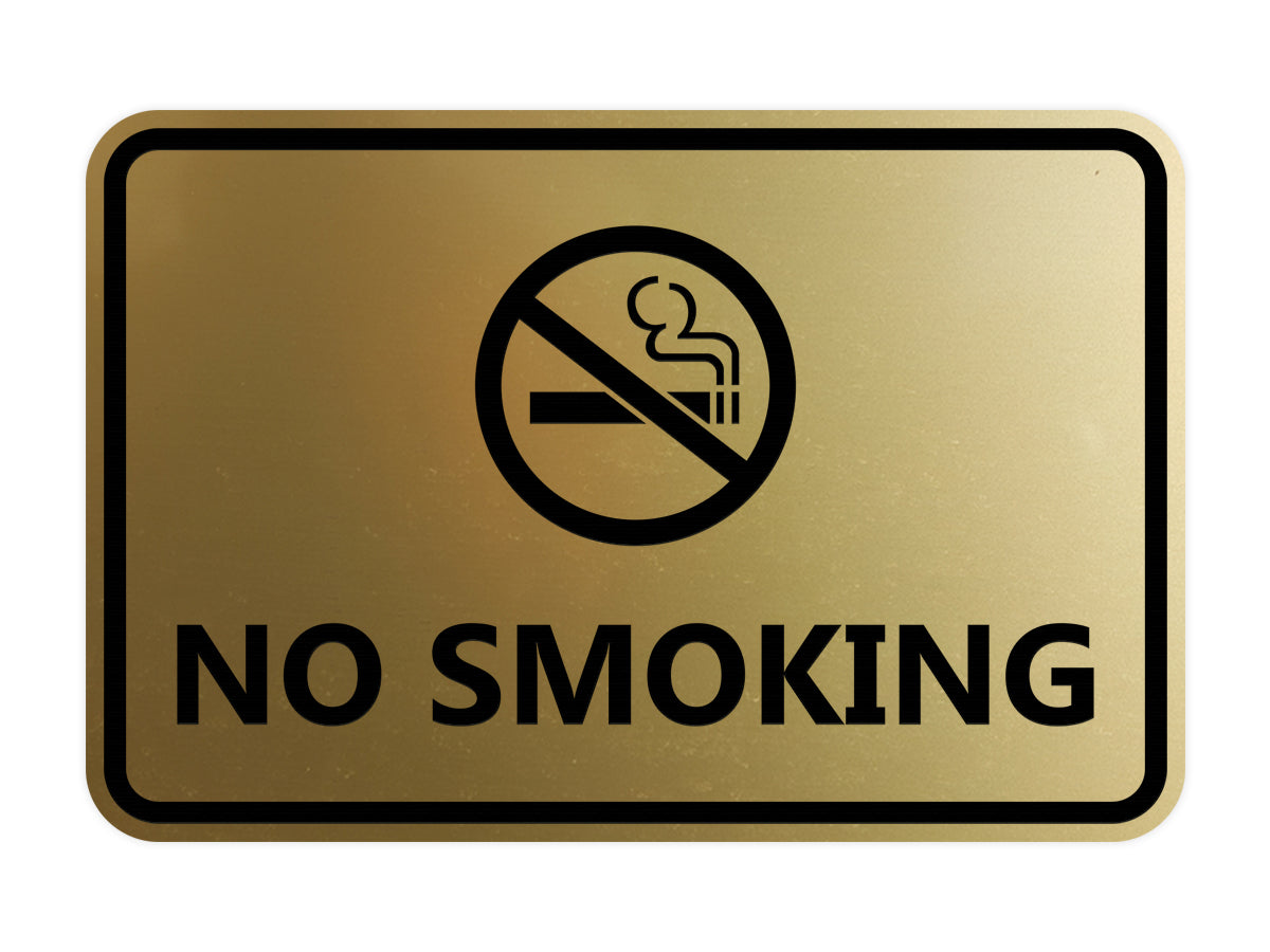 Classic Framed No Smoking Sign