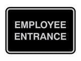 Classic Framed Employee Entrance Sign