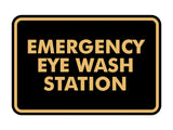 Classic Emergency Eye Wash Station Sign