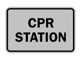 Classic CPR Station Sign