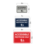 Signs ByLITA Classic Framed Accessible Restroom Wall or Door Sign
