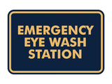 Classic Emergency Eye Wash Station Sign