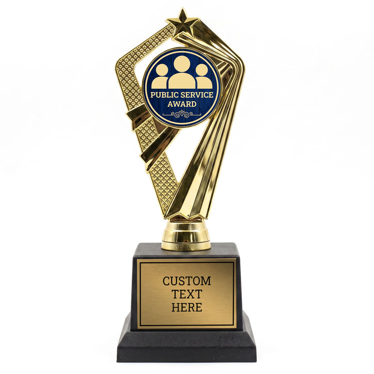 Community & Volunteer Trophy Awards (Service, Hero & More) - Engraved