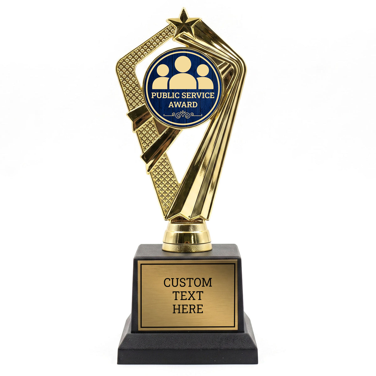 Community & Volunteer Trophy Awards (Service, Hero & More) - Engraved