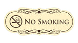 Designer No Smoking Sign