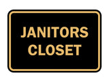 Classic Framed Janitors Closet