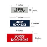 Basic Sorry No Checks