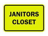 Classic Framed Janitors Closet