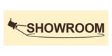 Basic Showroom Wall or Door Sign