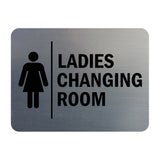 Signs ByLITA Classic Framed Ladies Changing Room Wall or Door Sign