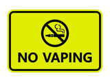 Classic Framed No Vaping