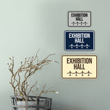 Classic Framed Exhibition Hall Wall or Door Sign