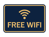 Classic Framed Free Wifi Sign