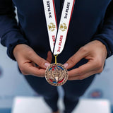 1st 2nd 3rd Place Victory Award Medals - 3 Piece Set (Gold, Silver, Bronze) Includes Ribbon