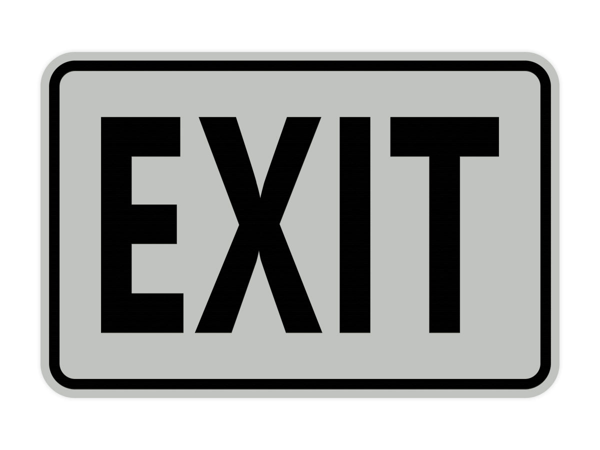 Local Exit Sign Exit Sign Clipart