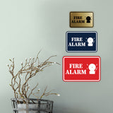 Signs ByLITA Classic Framed Fire Alarm Wall or Door Sign