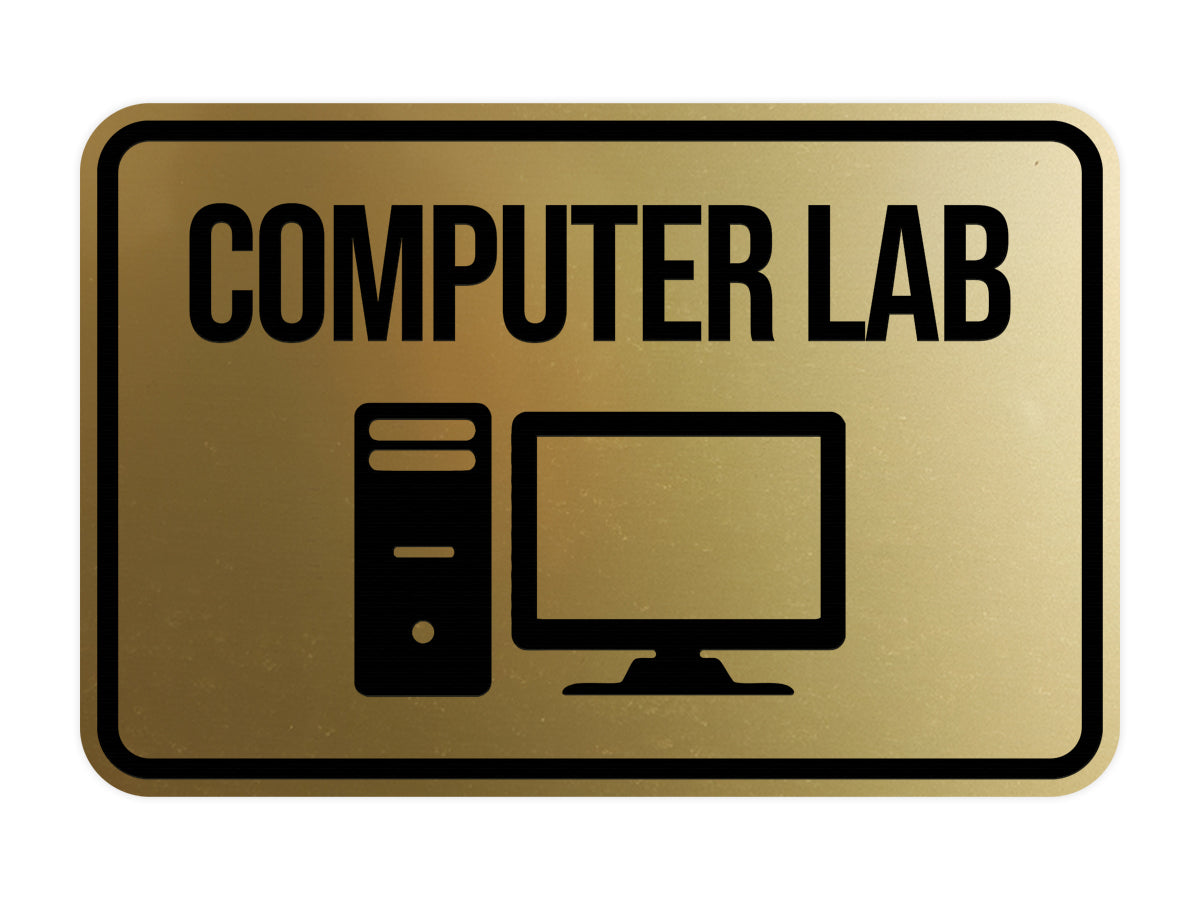 Computer Lab Sign