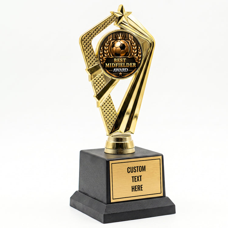 All Quality Soccer Individual Awards Trophies (1 Pack & 3 Packs), Custom Engraved for Your Team